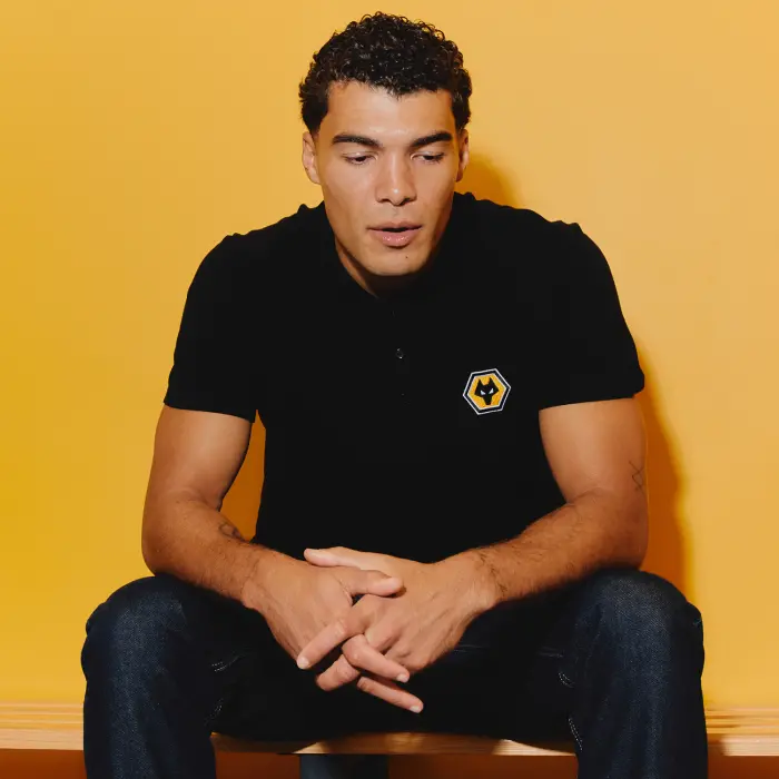 Wolverhampton Wanderers Store | Shop Official Essentials Polo – Black Wolves Gear